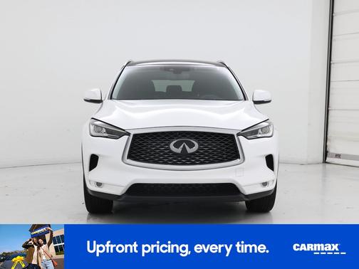 White 2022 INFINITI QX50 Luxe