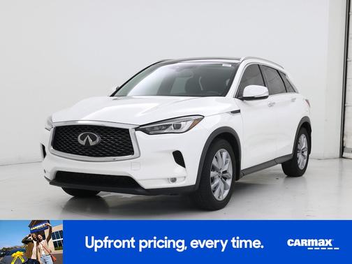 White 2022 INFINITI QX50 Luxe