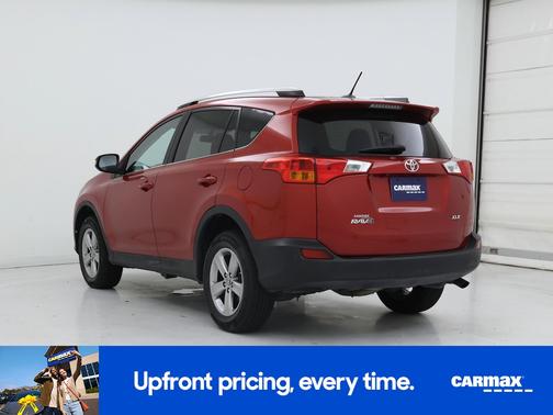 Red 2015 Toyota RAV4 XLE