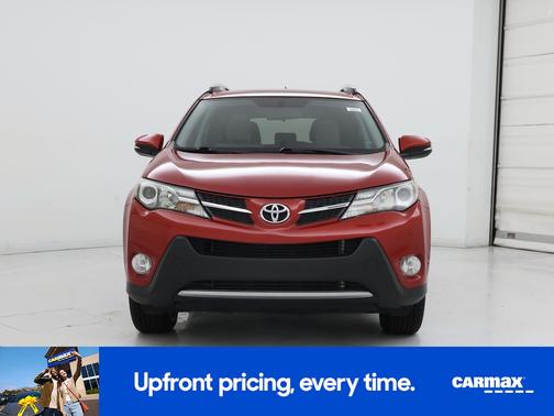 Red 2015 Toyota RAV4 XLE