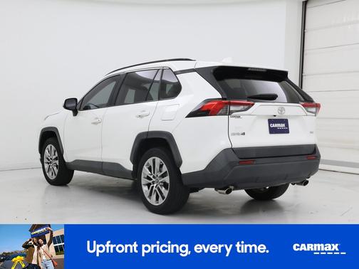 White 2019 Toyota RAV4 XLE Premium