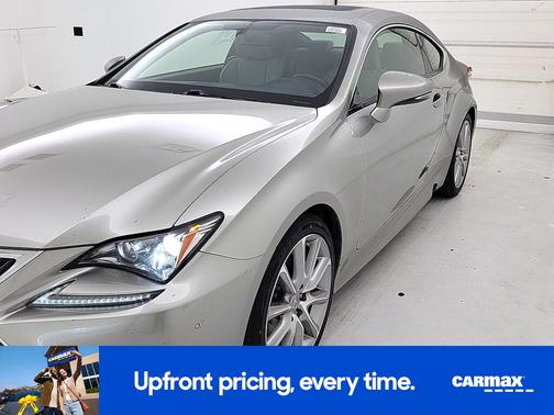 Silver 2016 Lexus RC 200t