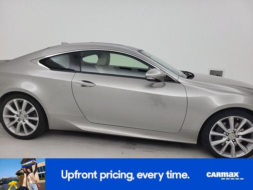 Silver 2016 Lexus RC 200t