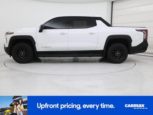 White 2025 Chevrolet Silverado EV Extended Range LT