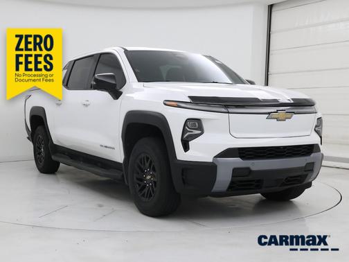 White 2025 Chevrolet Silverado EV Extended Range LT