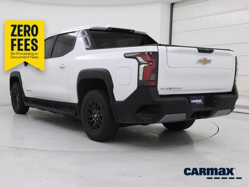 White 2025 Chevrolet Silverado EV Extended Range LT