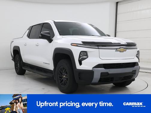 White 2025 Chevrolet Silverado EV Extended Range LT
