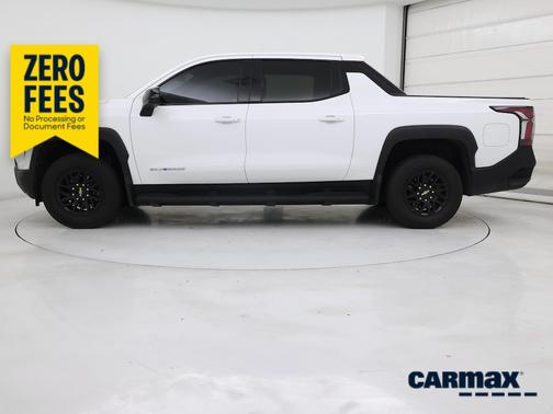 White 2025 Chevrolet Silverado EV Extended Range LT