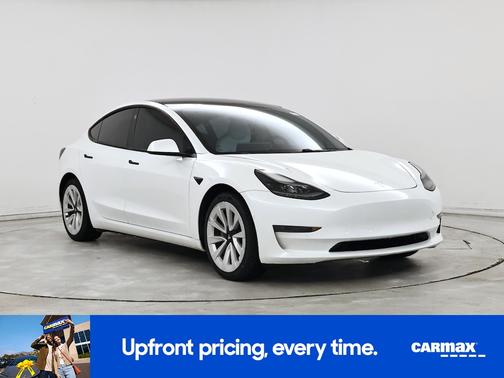 White 2021 Tesla Model 3 Standard Range Plus