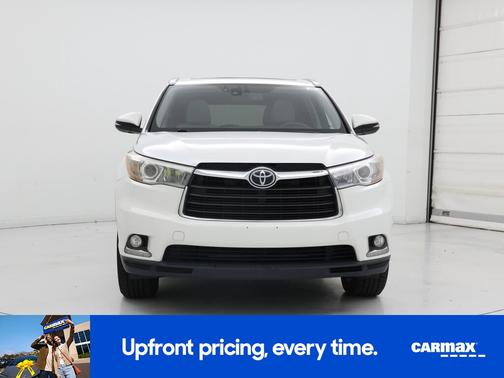 White 2016 Toyota Highlander Limited Platinum