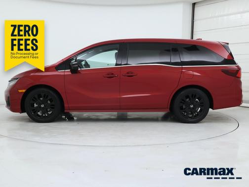 Red 2025 Honda Odyssey Sport-L