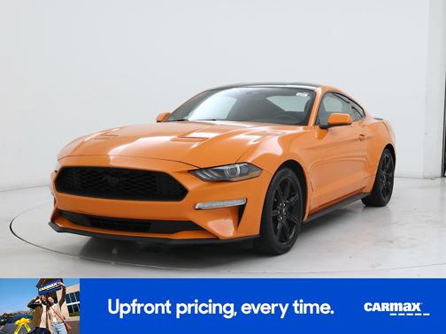Orange 2020 Ford Mustang Ecoboost
