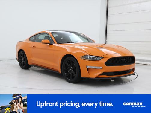Orange 2020 Ford Mustang Ecoboost