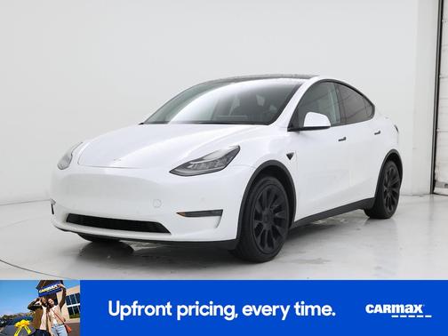 White 2022 Tesla Model Y Long Range