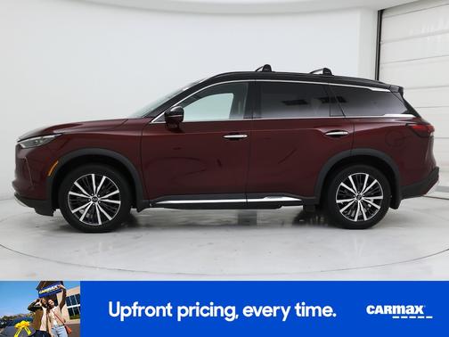 Red 2022 INFINITI QX60 Autograph