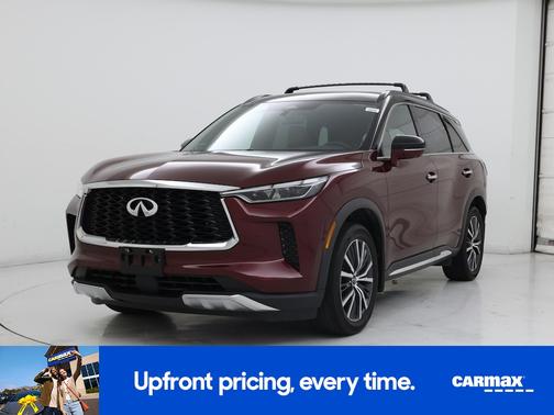 Red 2022 INFINITI QX60 Autograph