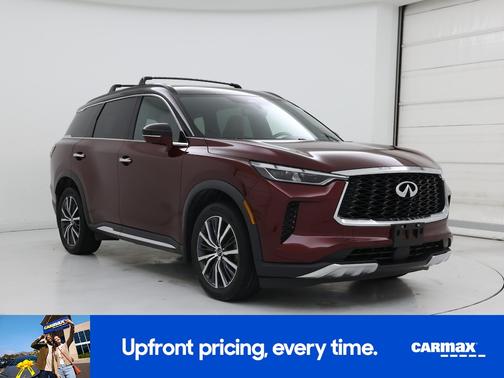Red 2022 INFINITI QX60 Autograph
