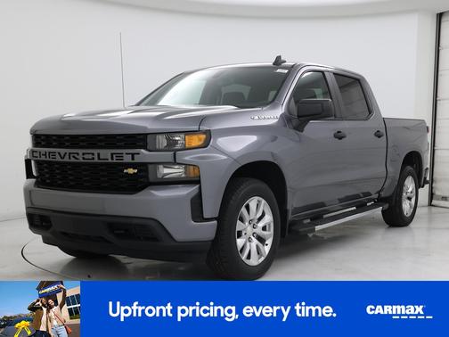 Silver 2021 Chevrolet Silverado 1500 Custom
