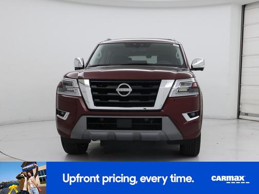 Red 2023 Nissan Armada Platinum
