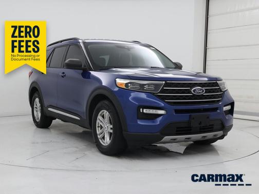 Blue 2023 Ford Explorer XLT