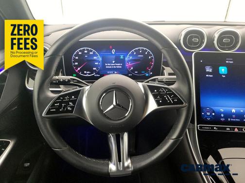 White 2025 Mercedes-Benz GLC 300