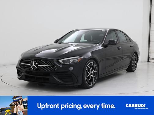 Black 2022 Mercedes-Benz C-Class