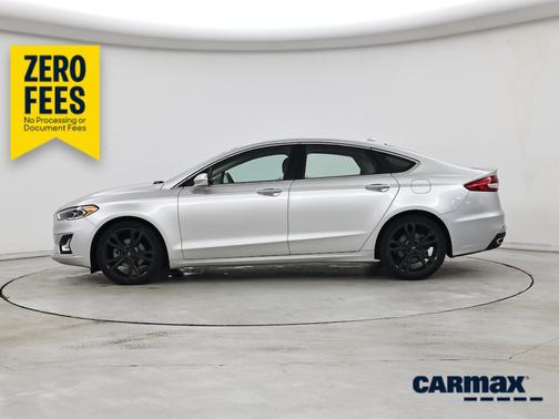 Silver 2019 Ford Fusion Titanium