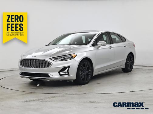Silver 2019 Ford Fusion Titanium