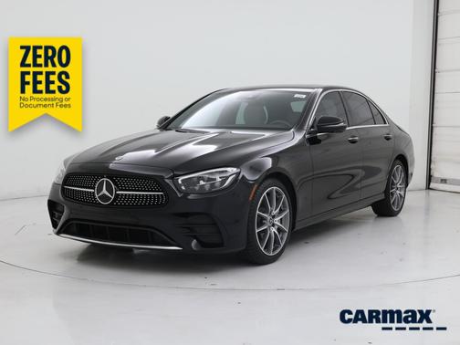 Black 2022 Mercedes-Benz E-Class