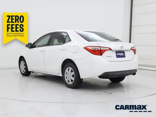 White 2014 Toyota Corolla L