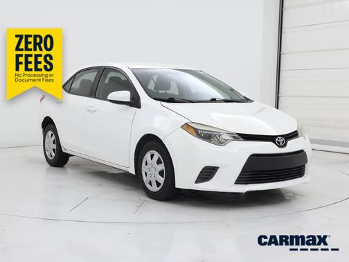 White 2014 Toyota Corolla L