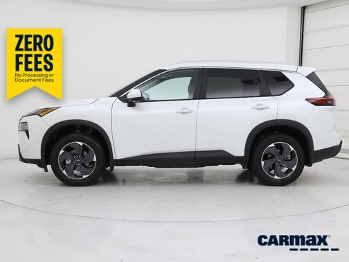 White 2025 Nissan Rogue SV