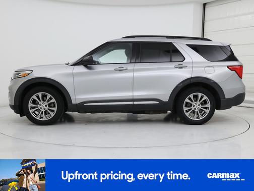Silver 2020 Ford Explorer XLT