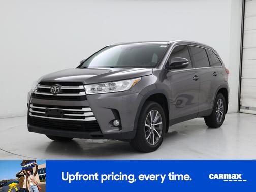 Gray 2019 Toyota Highlander XLE