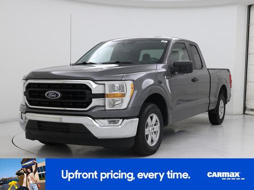 Gray 2021 Ford F-150 XLT