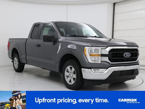 Gray 2021 Ford F-150 XLT