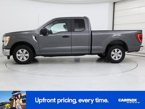 Gray 2021 Ford F-150 XLT
