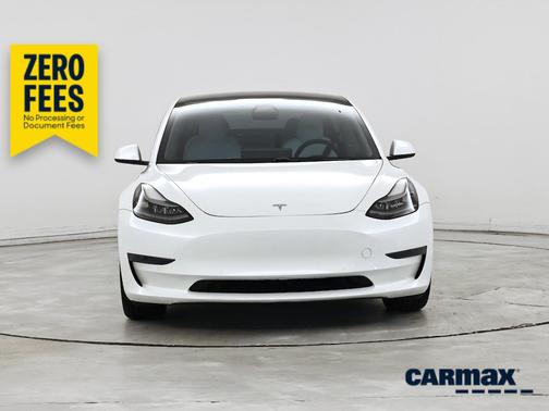 White 2021 Tesla Model 3 Standard Range Plus