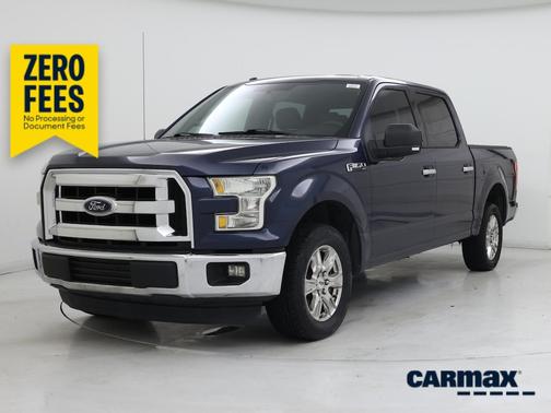 Blue 2016 Ford F-150 XLT