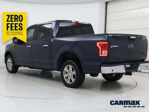 Blue 2016 Ford F-150 XLT