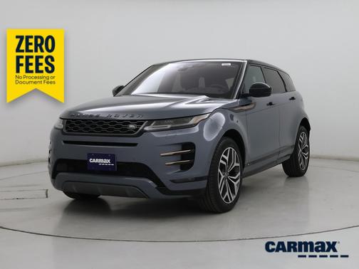 Blue 2020 Land Rover Range Rover Evoque First Edition