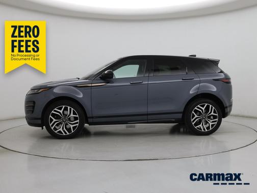 Blue 2020 Land Rover Range Rover Evoque First Edition