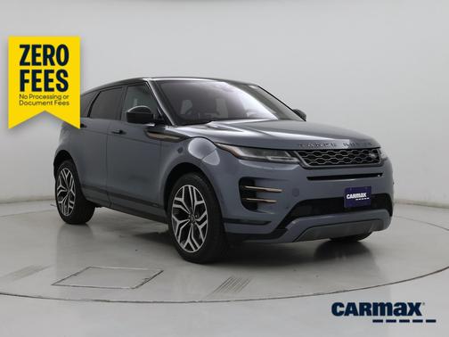 Blue 2020 Land Rover Range Rover Evoque First Edition
