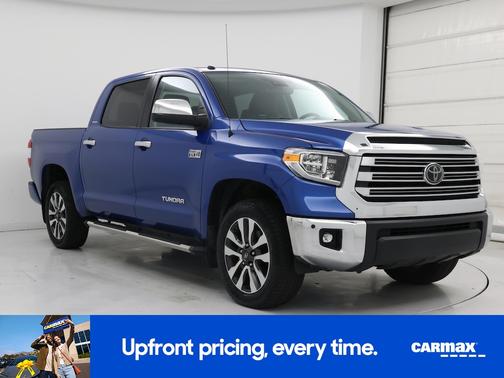 Blue 2018 Toyota Tundra Limited
