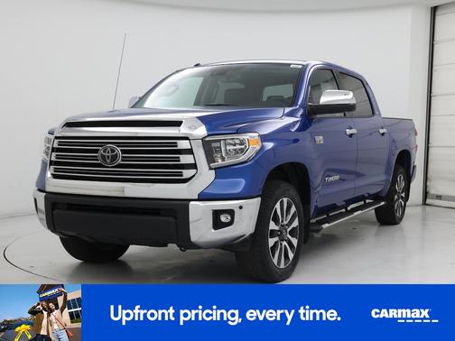 Blue 2018 Toyota Tundra Limited