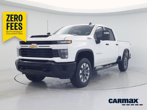 White 2025 Chevrolet Silverado 2500 Custom