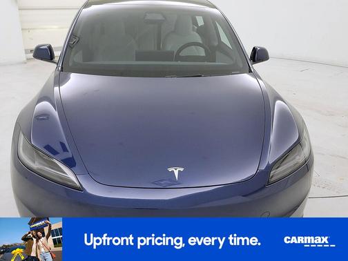 Blue 2025 Tesla Model 3 Long Range