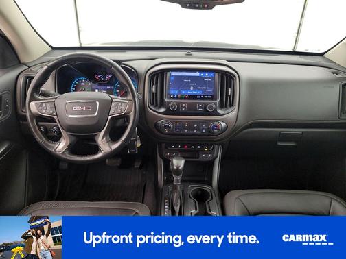 Black 2022 GMC Canyon AT4 with Leather