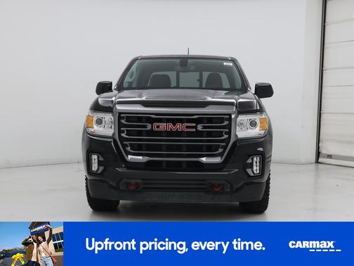 Black 2022 GMC Canyon AT4 with Leather