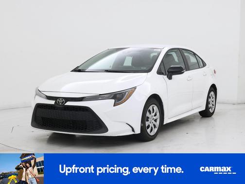 White 2021 Toyota Corolla LE